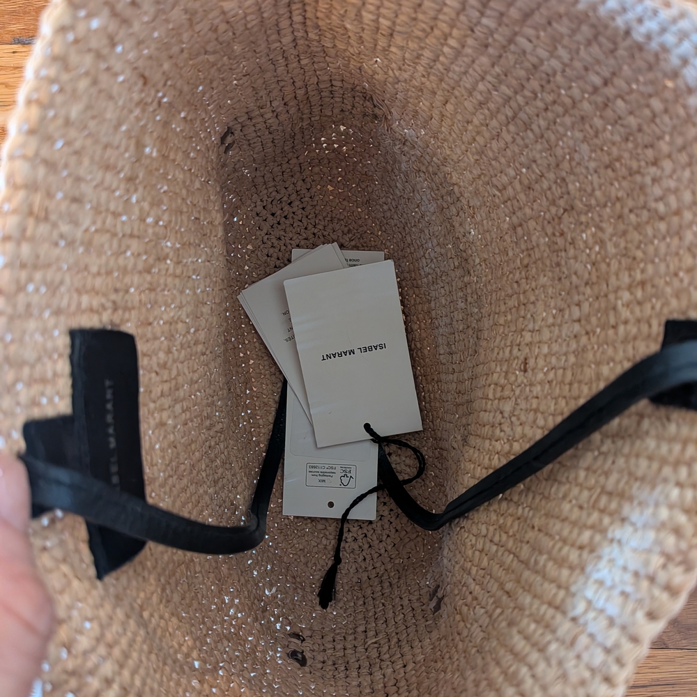 Isabel Marant Porte Epaule Mini Bayia Crossbody Dark Brown Strap - Picture 4 of 6